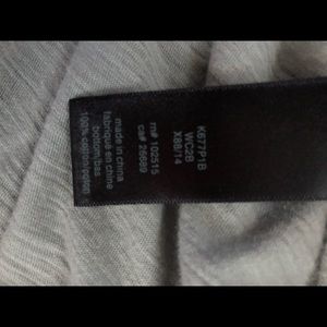 John Varvatos Grey/Beige V Neck Small